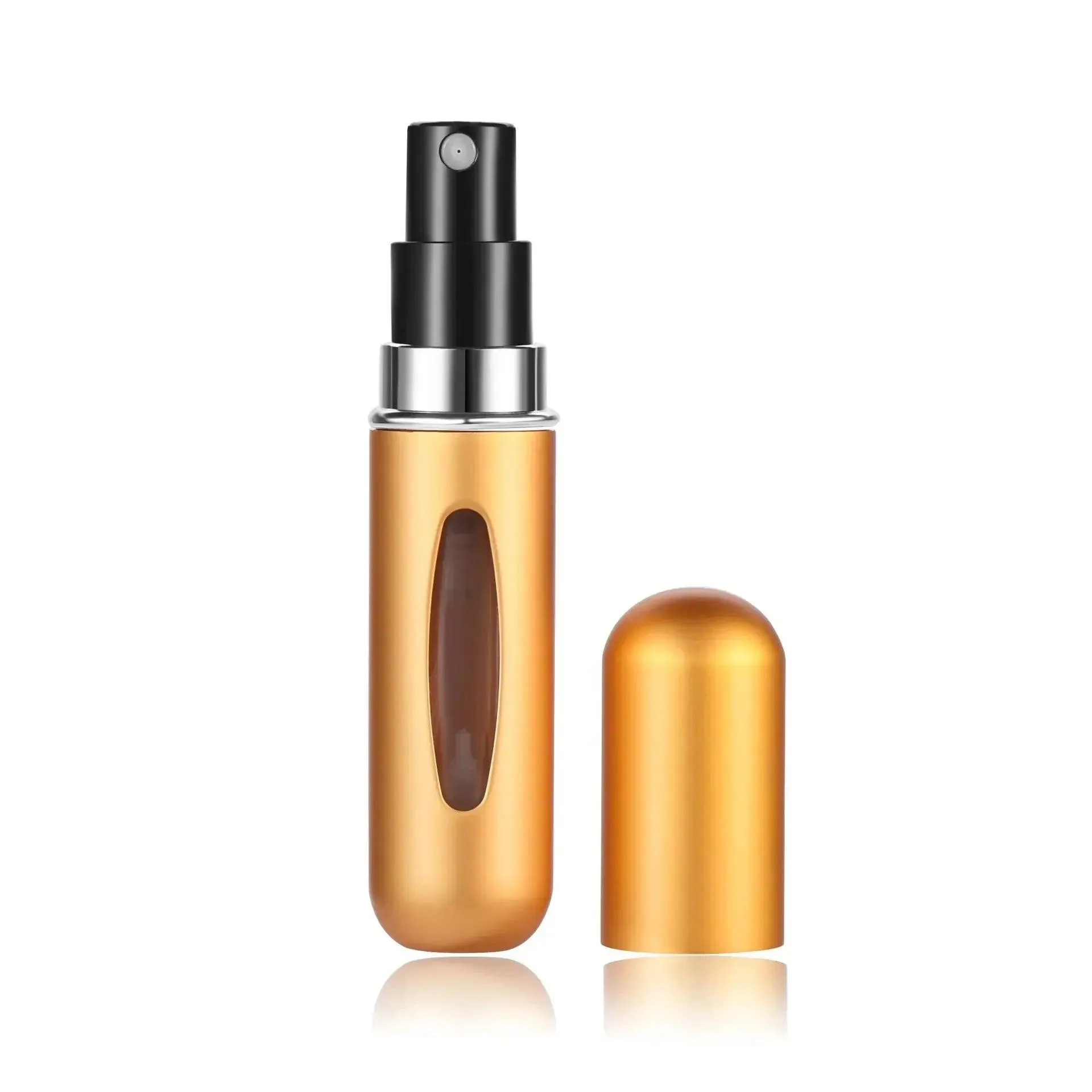 Mini Perfume Atomizer Bottle with Refill Spray Pump: Travel-Friendly Essential Fragrance Accessory