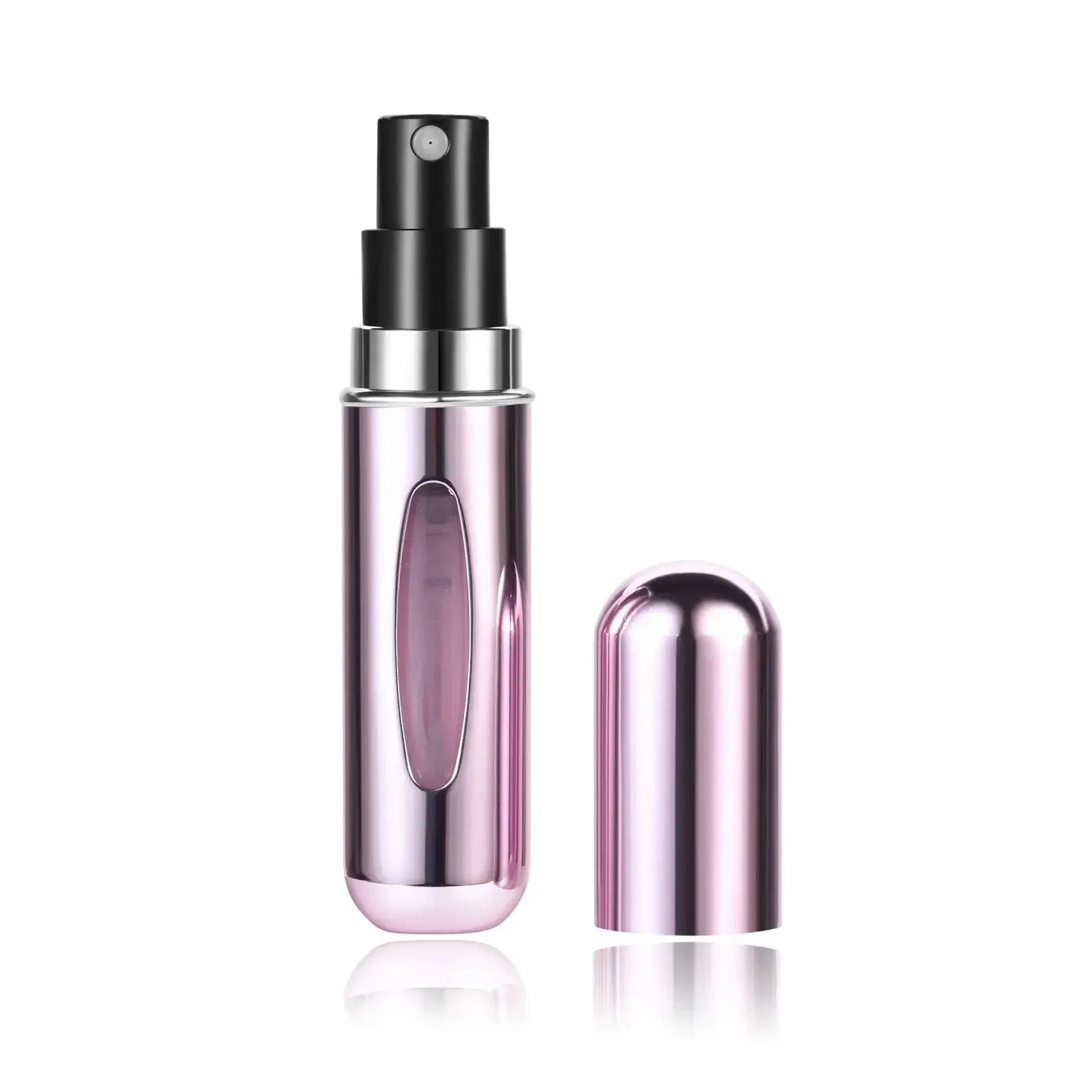 Mini Perfume Atomizer Bottle with Refill Spray Pump: Travel-Friendly Essential Fragrance Accessory