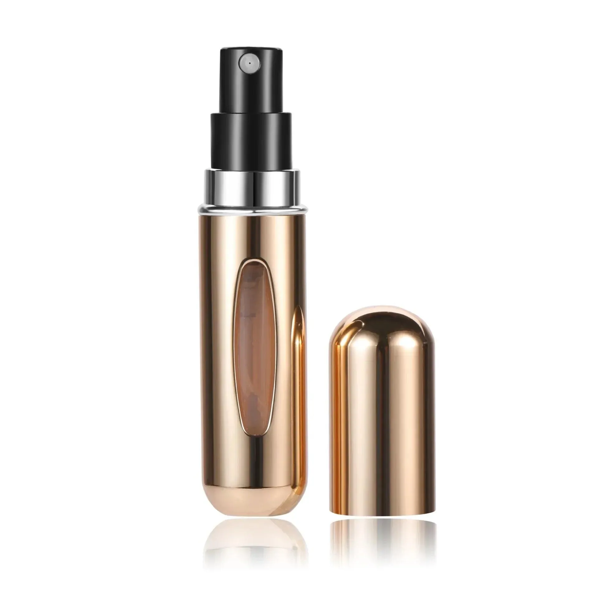 Mini Perfume Atomizer Bottle with Refill Spray Pump: Travel-Friendly Essential Fragrance Accessory