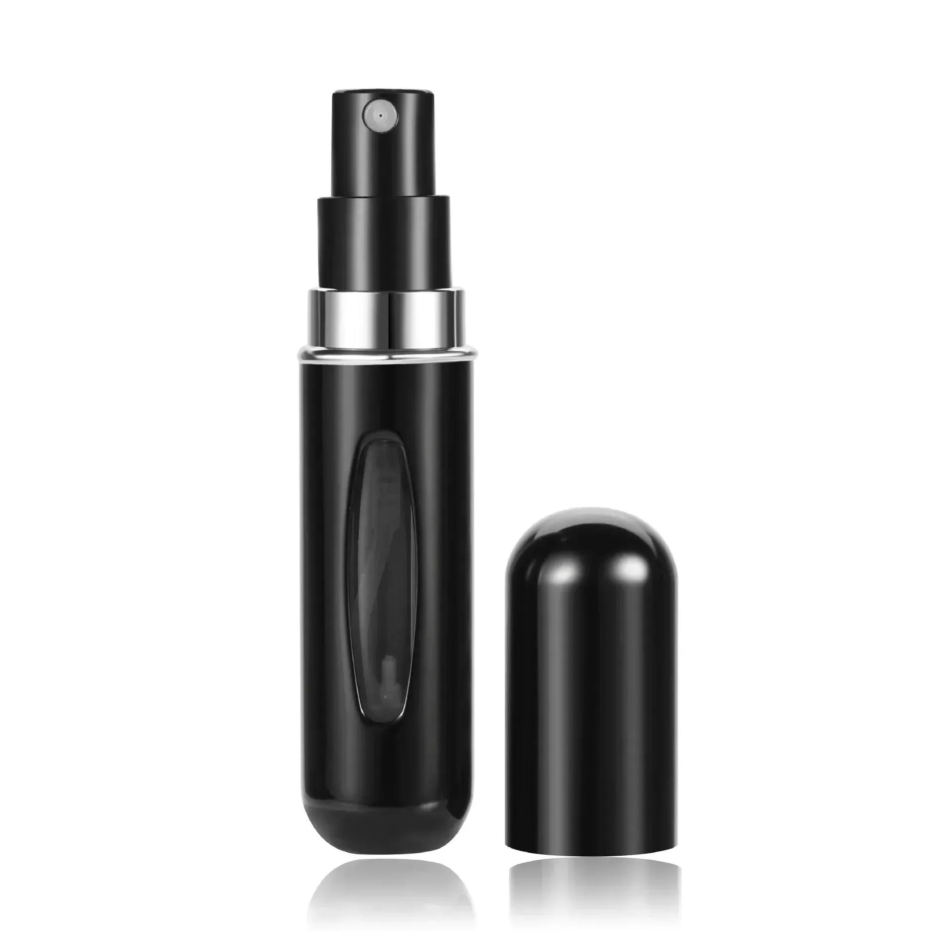 Mini Perfume Atomizer Bottle with Refill Spray Pump: Travel-Friendly Essential Fragrance Accessory