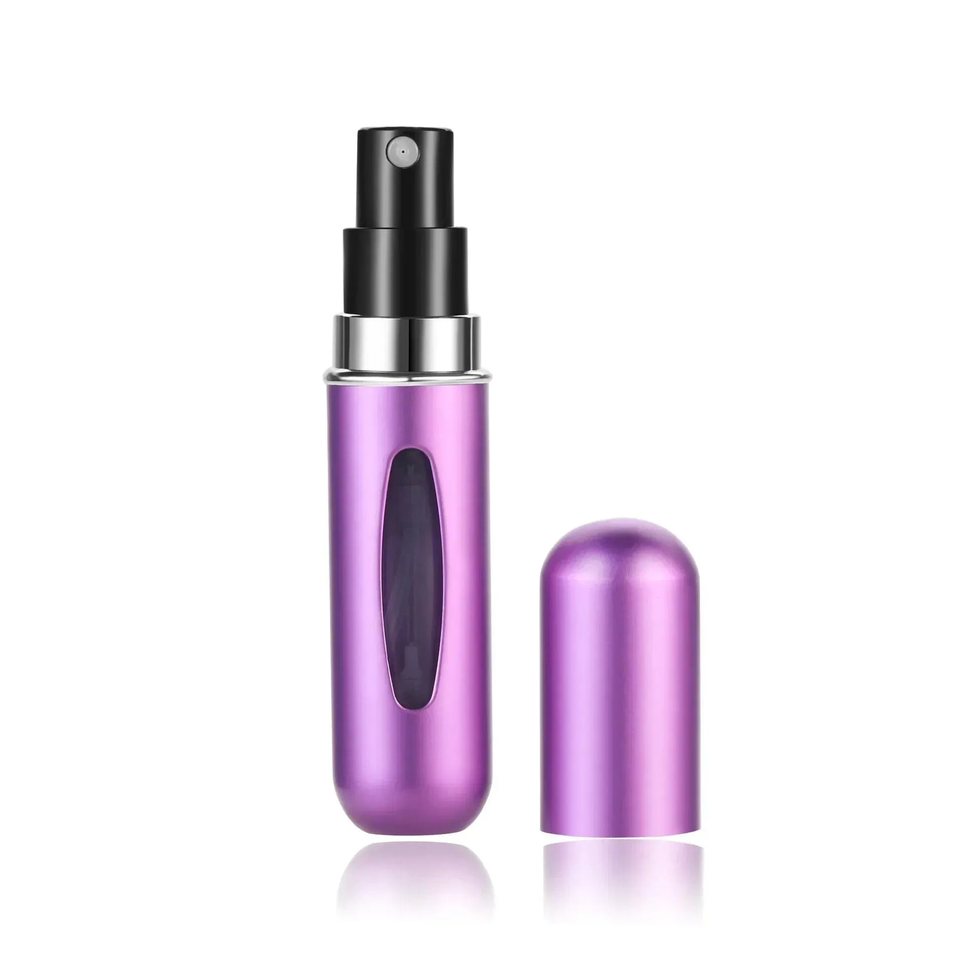 Mini Perfume Atomizer Bottle with Refill Spray Pump: Travel-Friendly Essential Fragrance Accessory