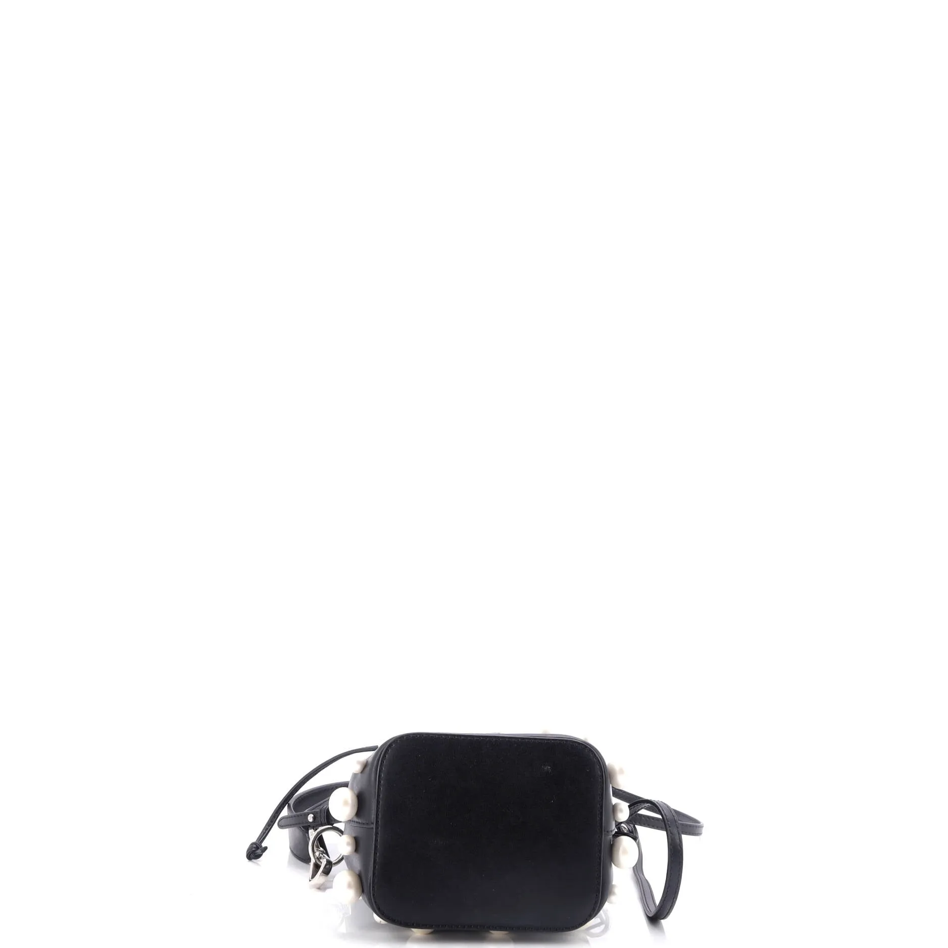 Mon Tresor Bucket Bag Embellished Leather Mini