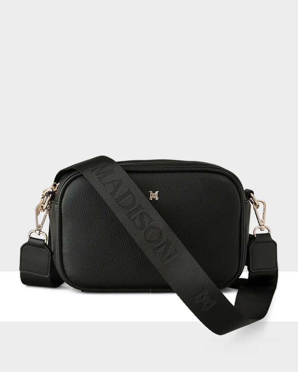 Monica "Wear it 3 Ways" Giftbox - Monogram Stripe, Monogram & Matching Bag Strap