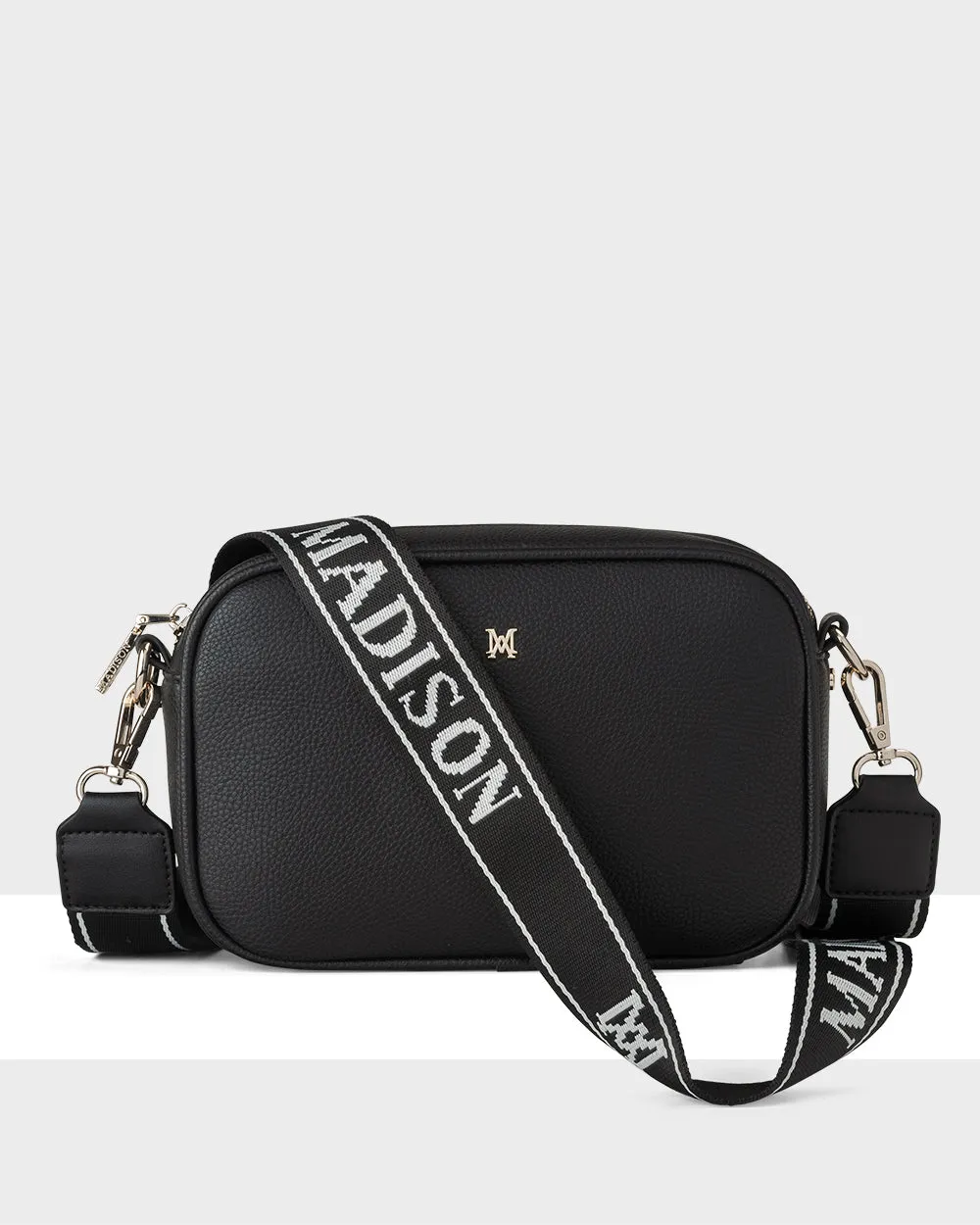 Monica "Wear it 3 Ways" Giftbox - Monogram Stripe, Monogram & Matching Bag Strap