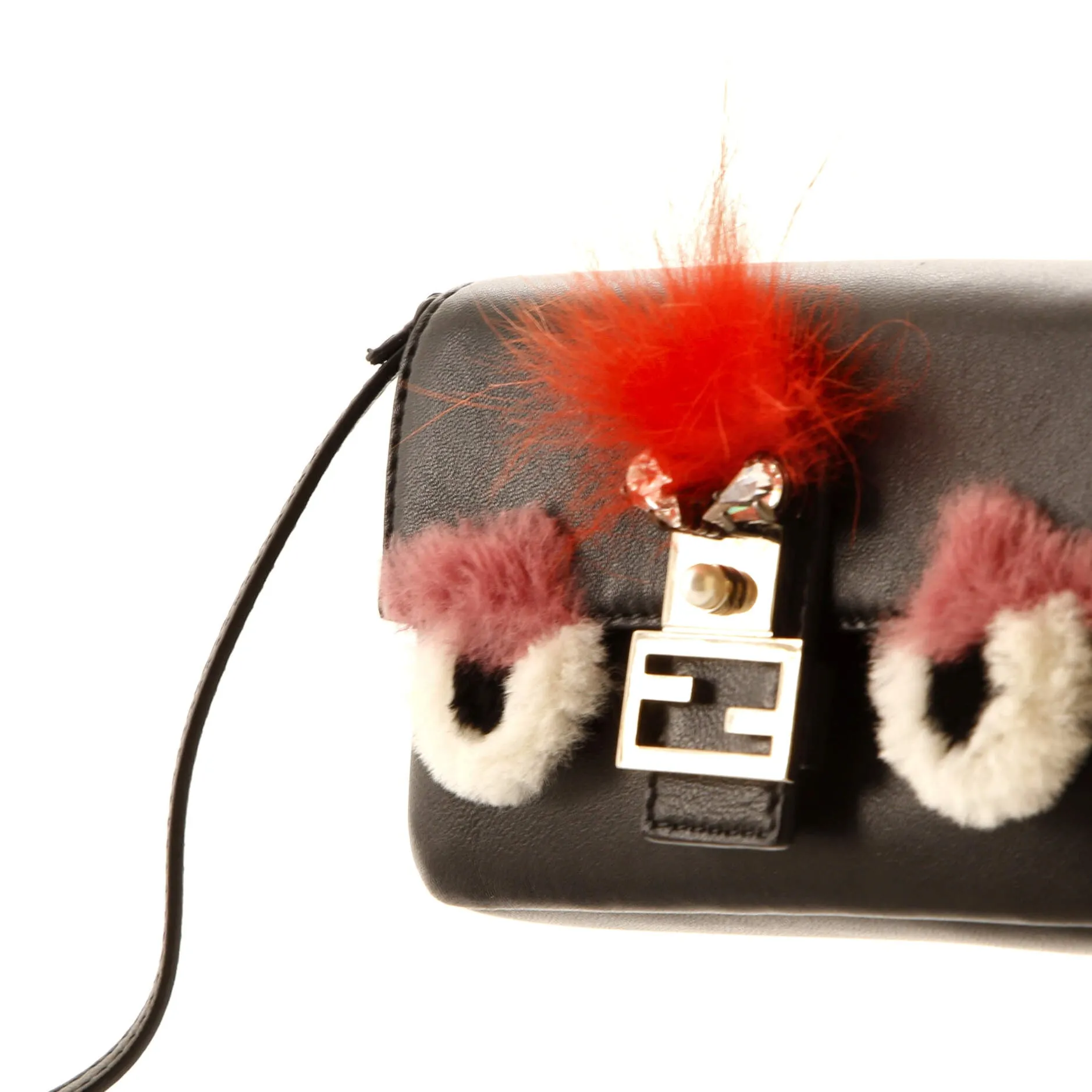 Monster Baguette Leather and Fur Micro
