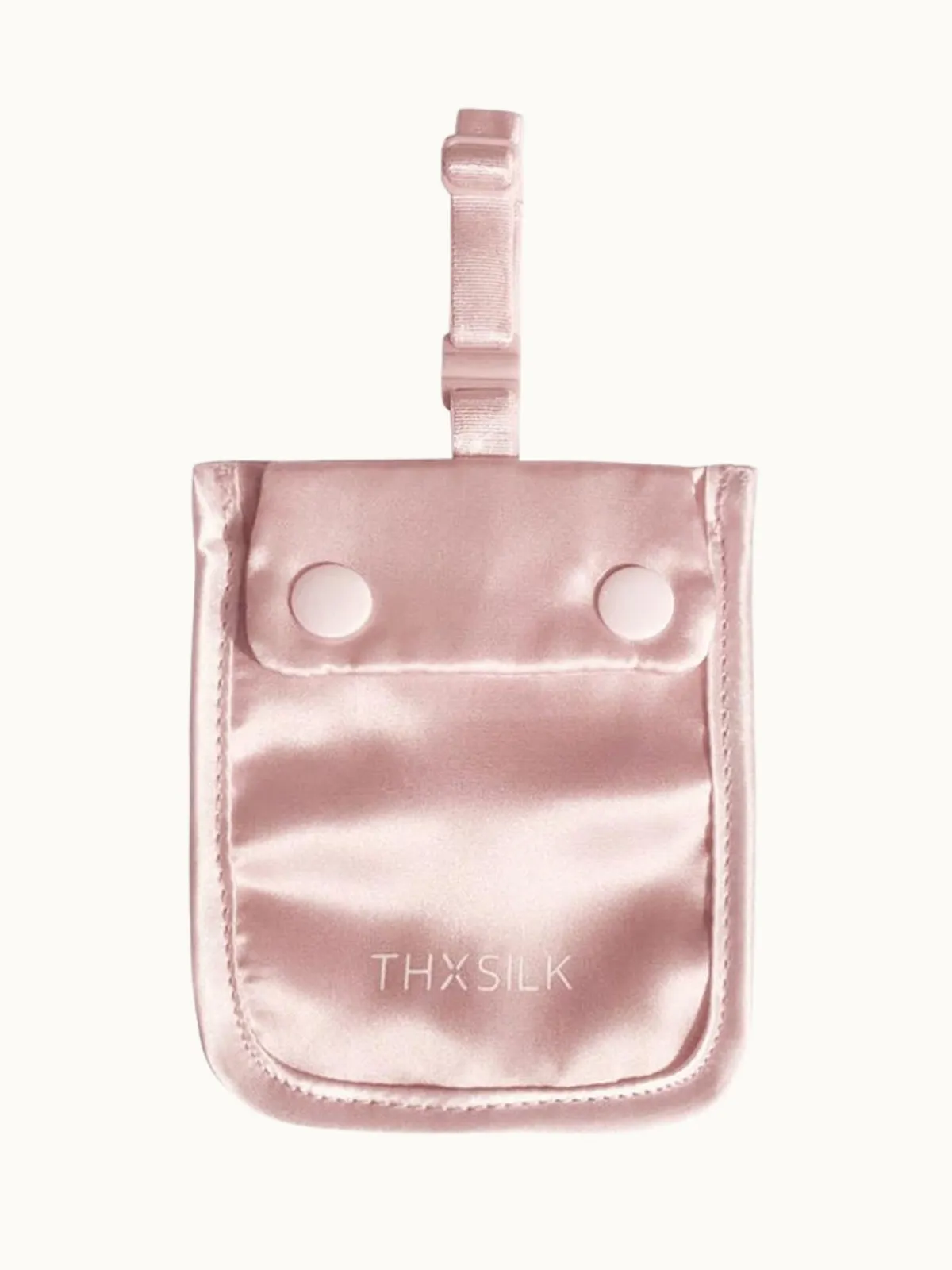 Mulberry Silk Hidden Travel Bra Pouch for Women