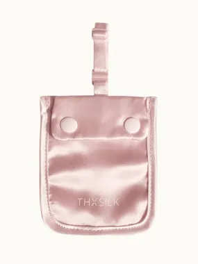 Mulberry Silk Hidden Travel Bra Pouch for Women