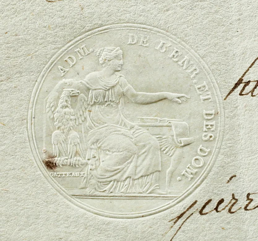 NAPOLEONIC FRENCH LEGAL DOCUMENT