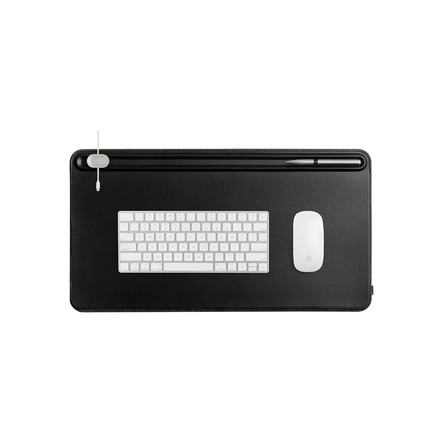 orbitkey | desk mat | black medium
