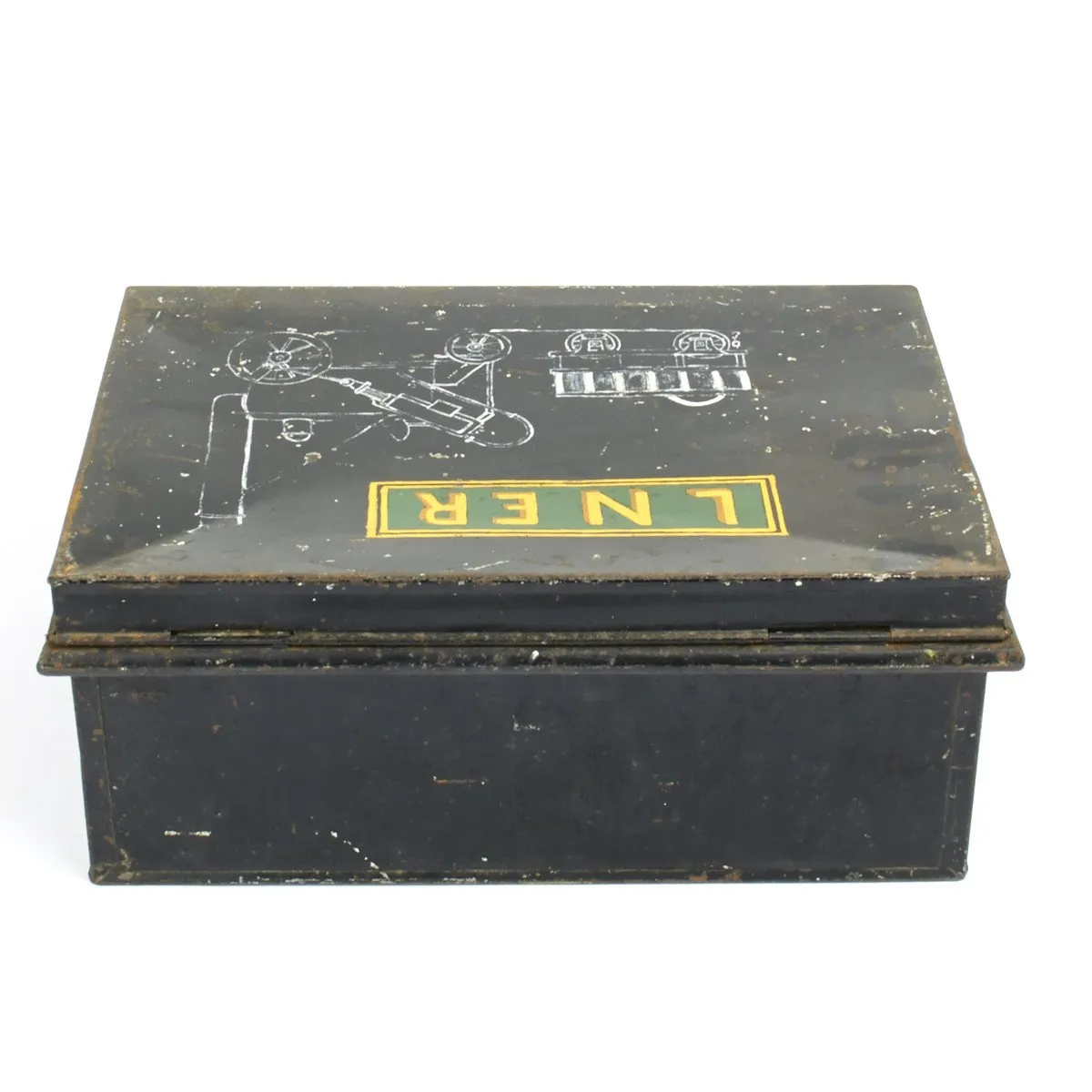 Original British 19th Century Railway Station Master Box - Rugby UK