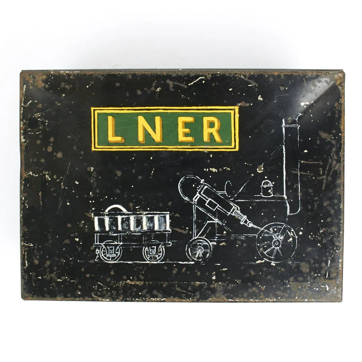 Original British 19th Century Railway Station Master Box - Rugby UK