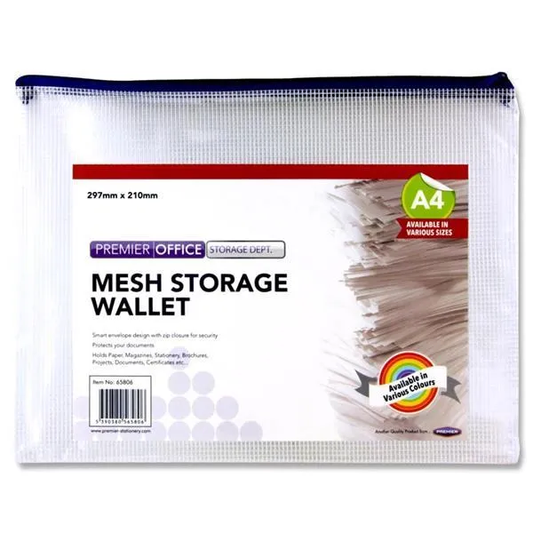 Premier Office - A4 Mesh Wallet