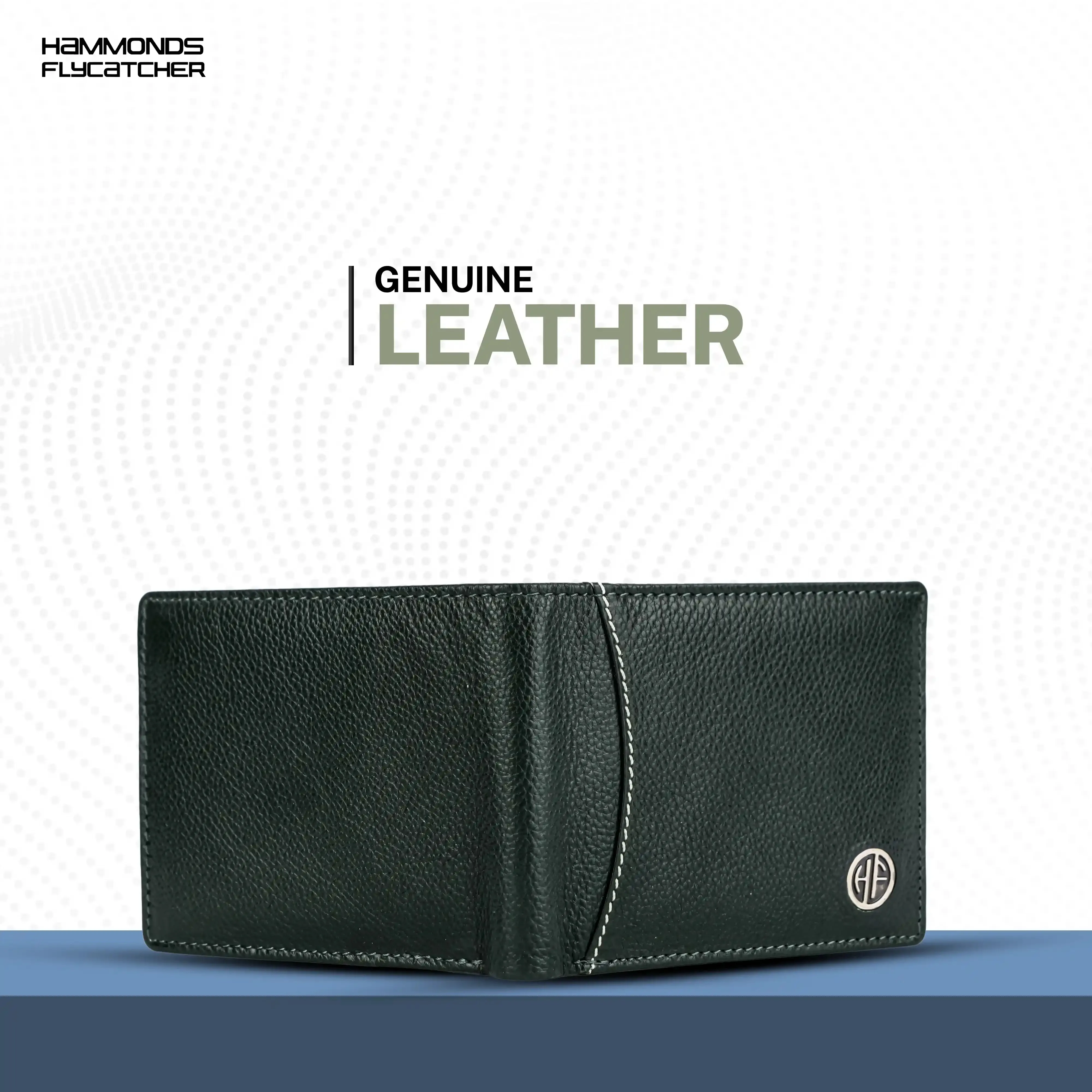 Pure Leather Wallet for Mens- RFID Protected Leather Wallet for Men with 6 ATM Card Slots