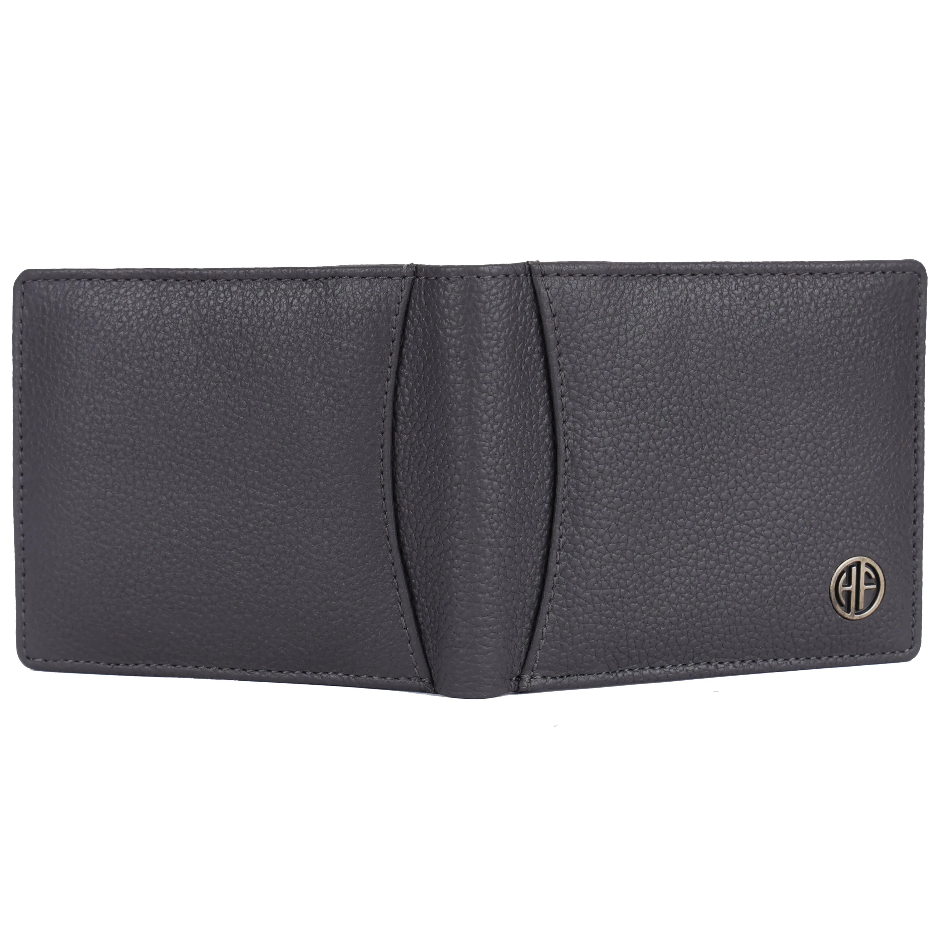 Pure Leather Wallet for Mens- RFID Protected Leather Wallet for Men with 6 ATM Card Slots