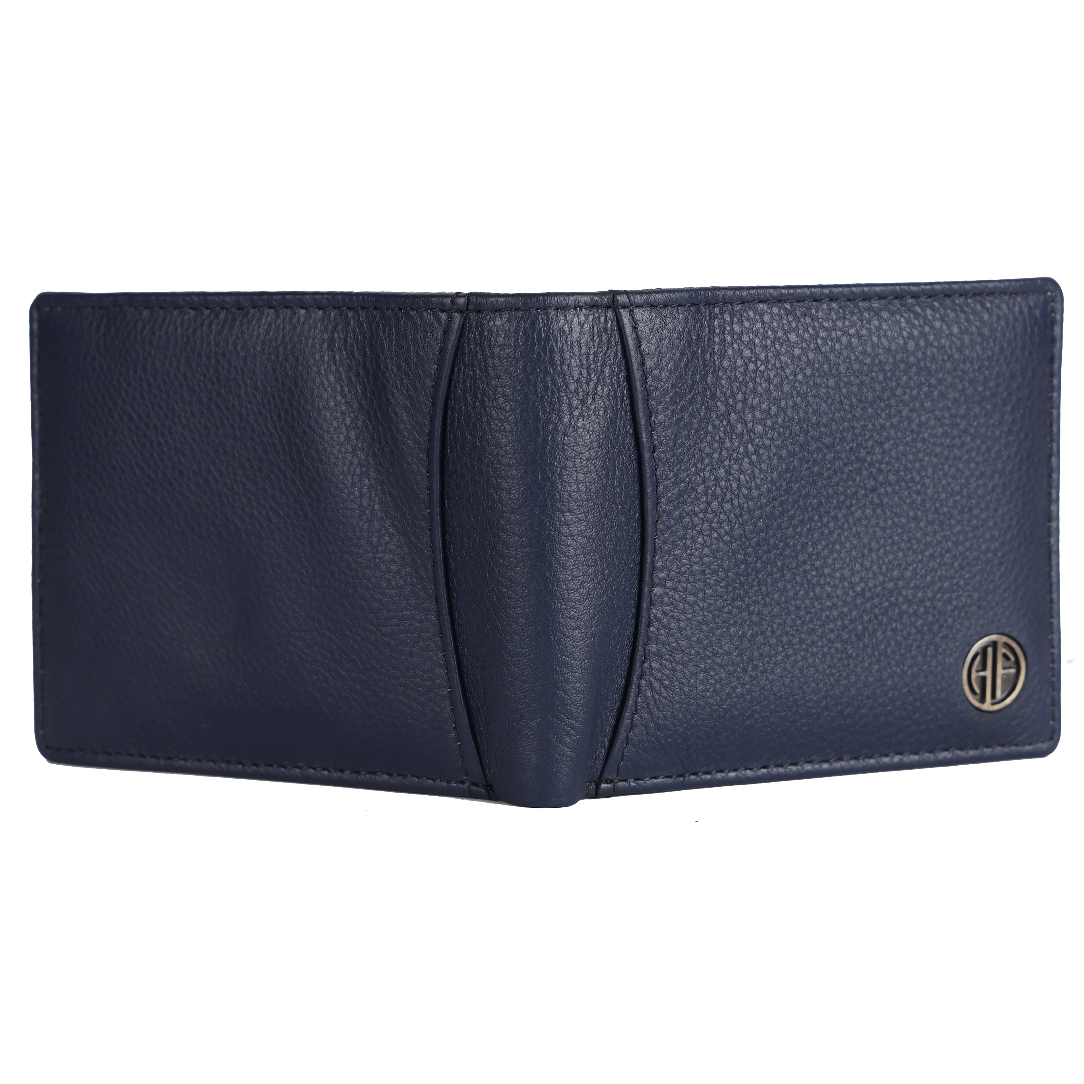 Pure Leather Wallet for Mens- RFID Protected Leather Wallet for Men with 6 ATM Card Slots