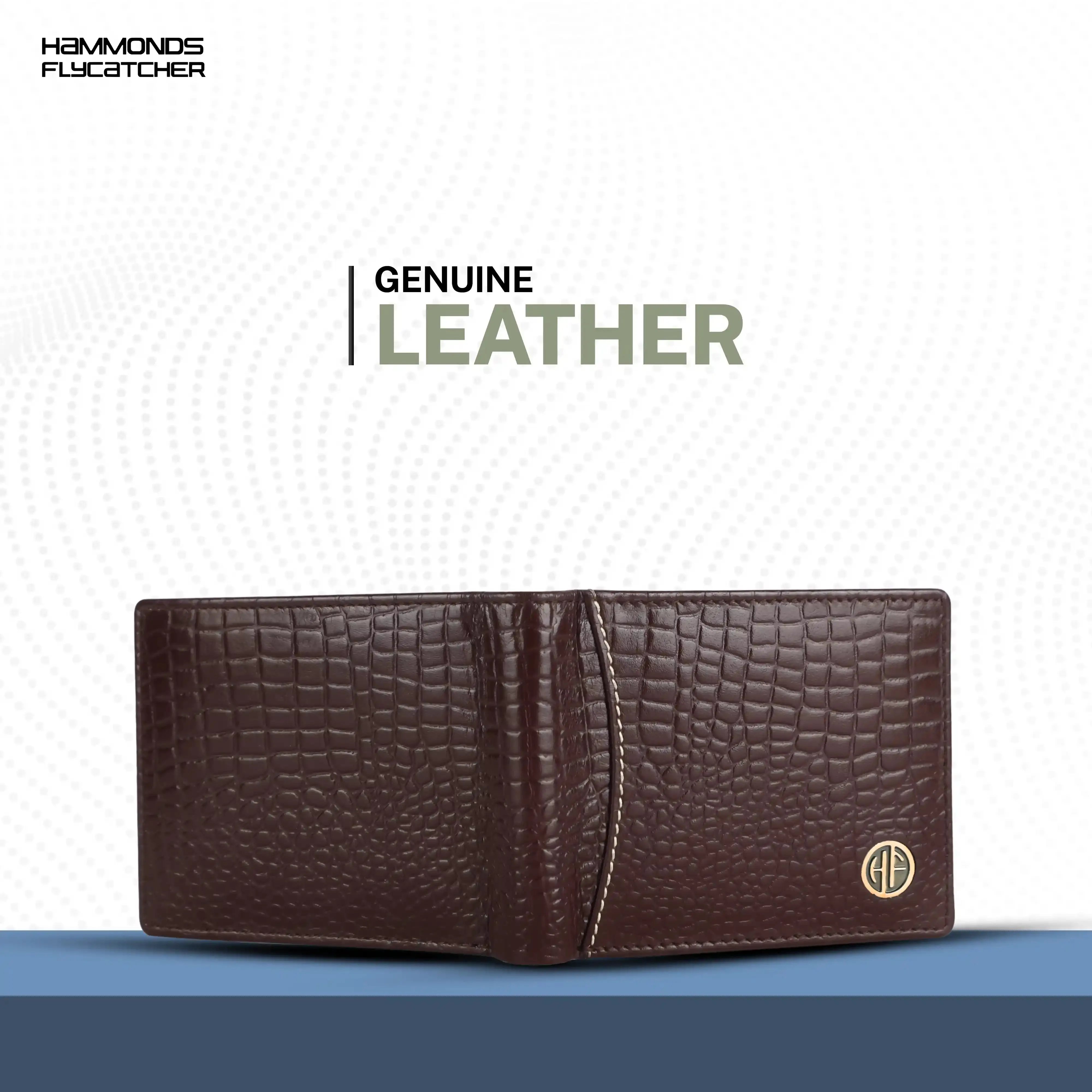 Pure Leather Wallet for Mens- RFID Protected Leather Wallet for Men with 6 ATM Card Slots