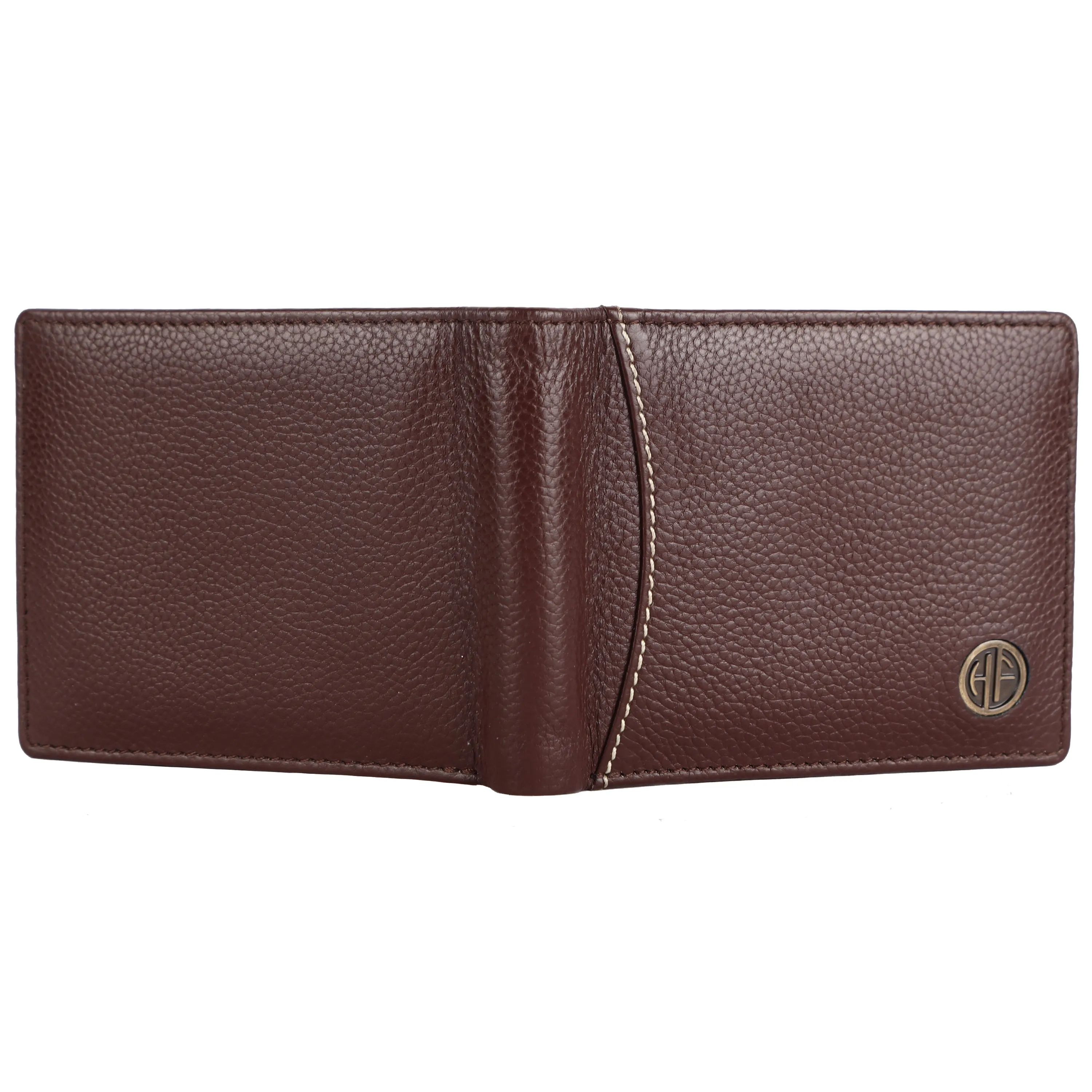 Pure Leather Wallet for Mens- RFID Protected Leather Wallet for Men with 6 ATM Card Slots