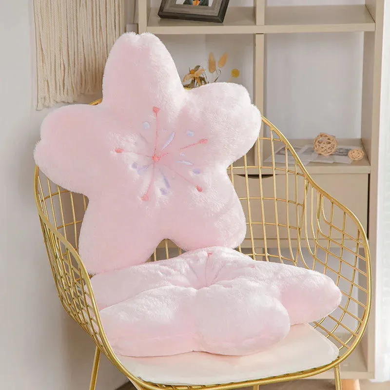 Sakura Cherry Blossom Plushie Pillow