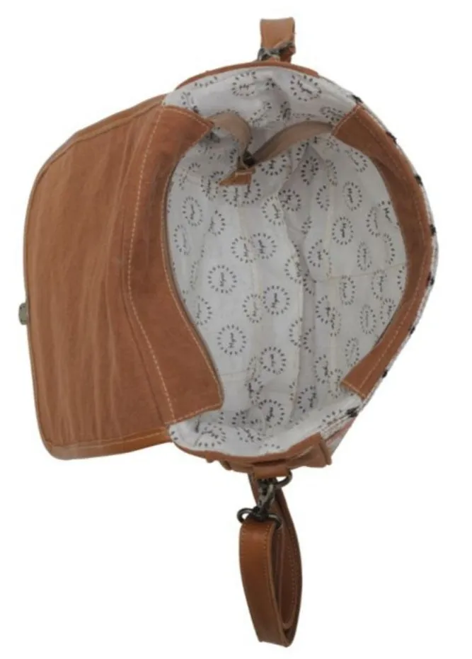 Sansa alfama handtooled bag