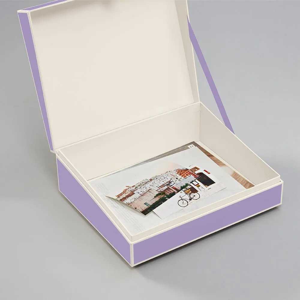 Semikolon Document Storage Box - Lilac Silk (Ì)
