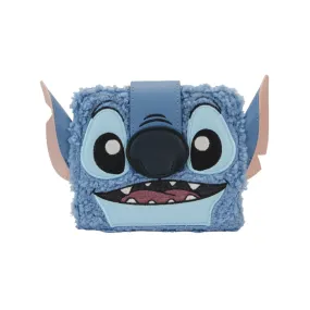 Stitch Plush Sherpa Cosplay Bifold Wallet by Loungefly