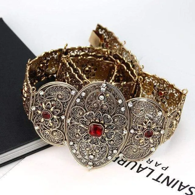 Stunning Regal Waist Belt With Stones For Extra Special Occasions