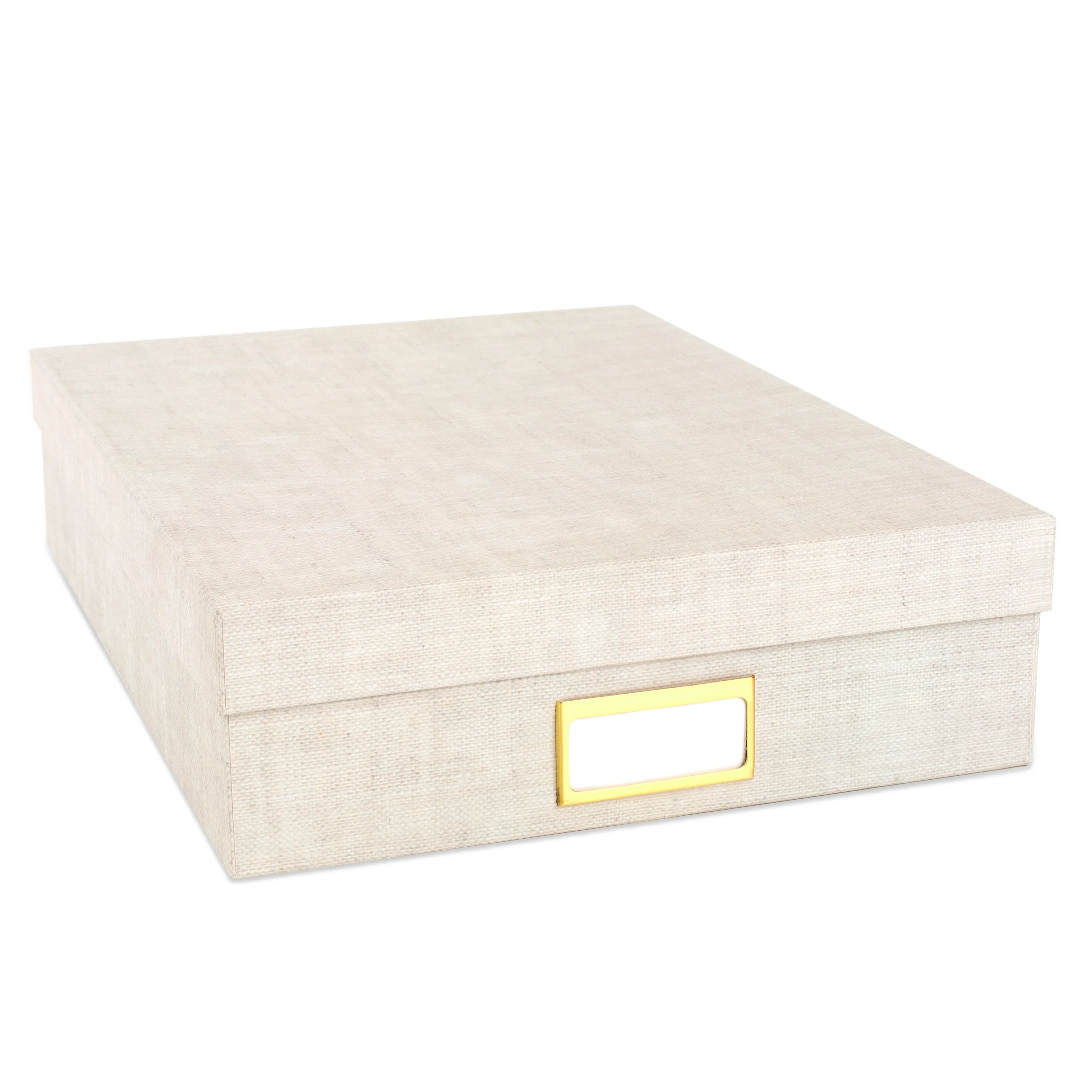Sugar Paper Essentials™ Document Box, Flax