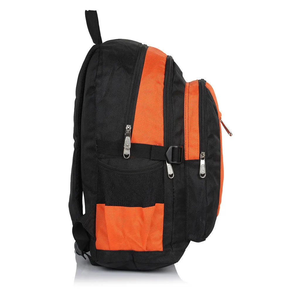 Suntop A89 24 L Backpack(Black and Orange)