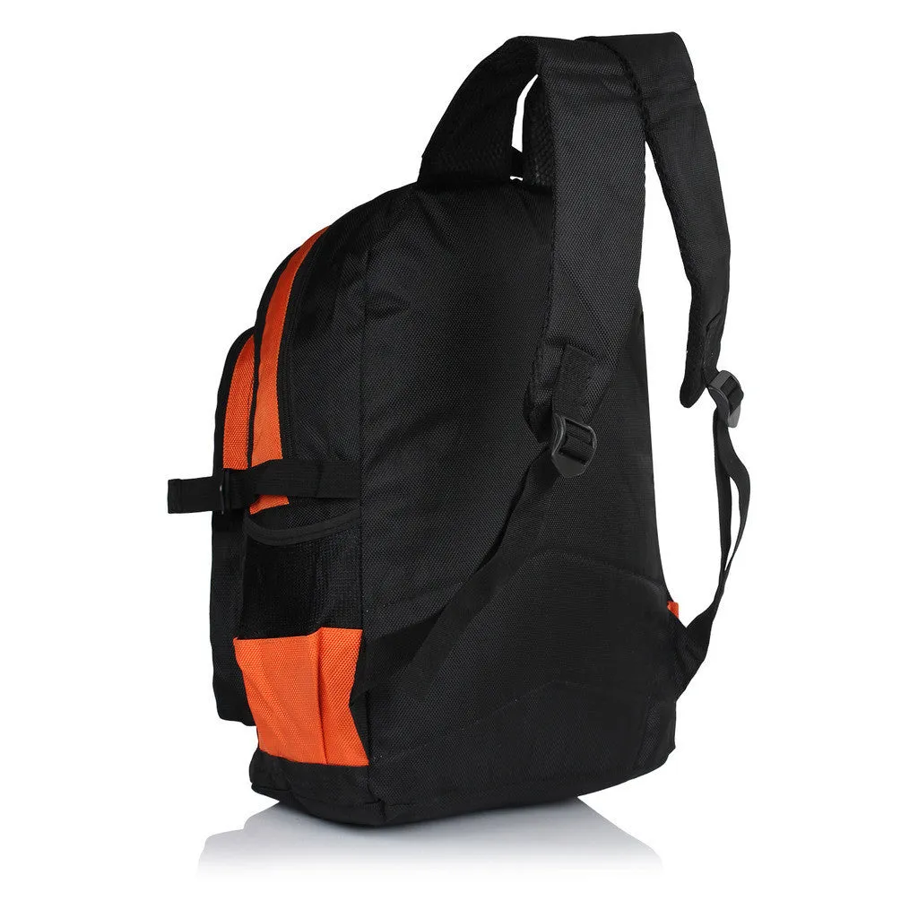 Suntop A89 24 L Backpack(Black and Orange)