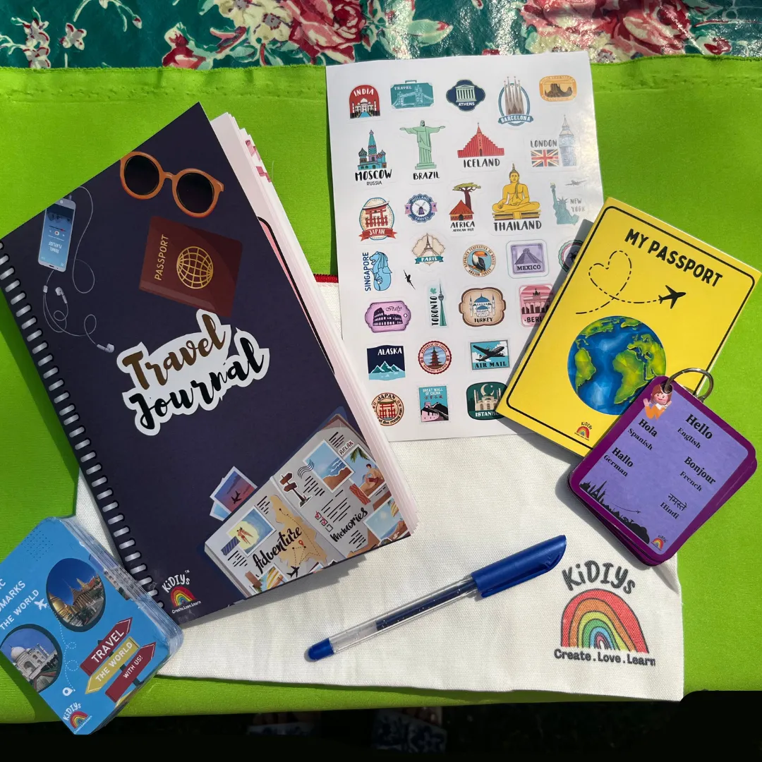 Travel Journal For Kids 5 years  