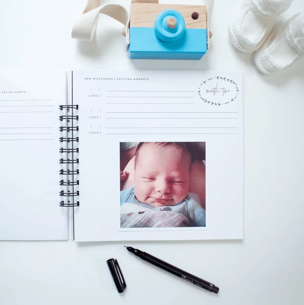 two-parent baby memory book—LGBTQ friendly!