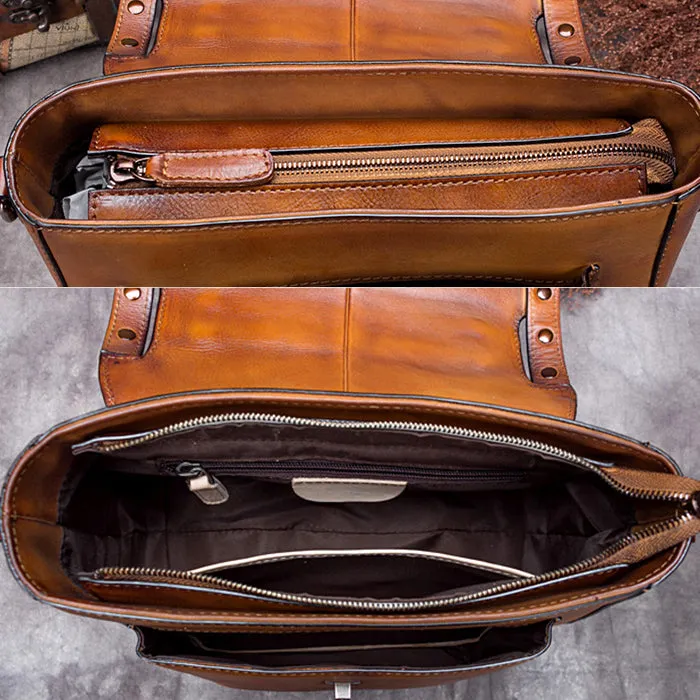 Women Leather Satchel Bag Designer Handbags Crossbody Bags Purse for Women