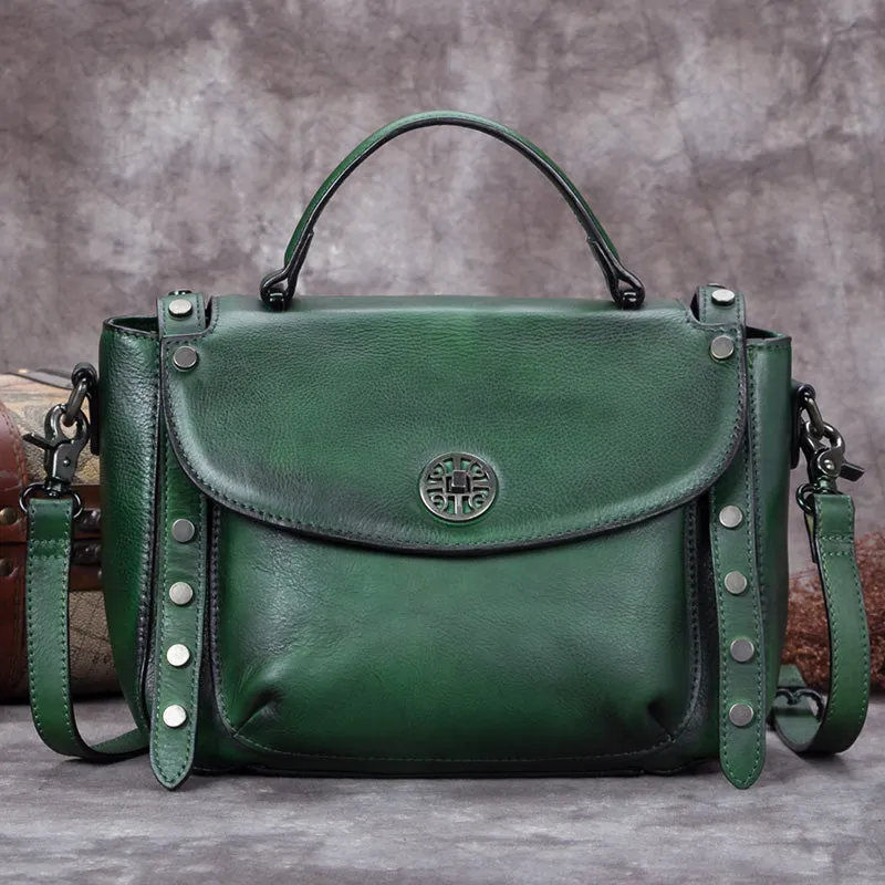 Women Leather Satchel Bag Designer Handbags Crossbody Bags Purse for Women