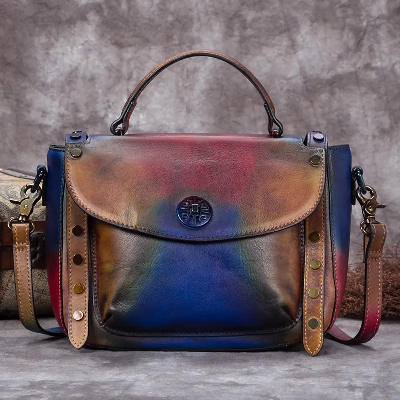 Women Leather Satchel Bag Designer Handbags Crossbody Bags Purse for Women