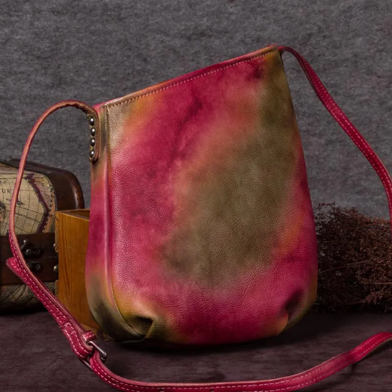 Women's Leather Crossbody Bags Leather Tote Bag for Women