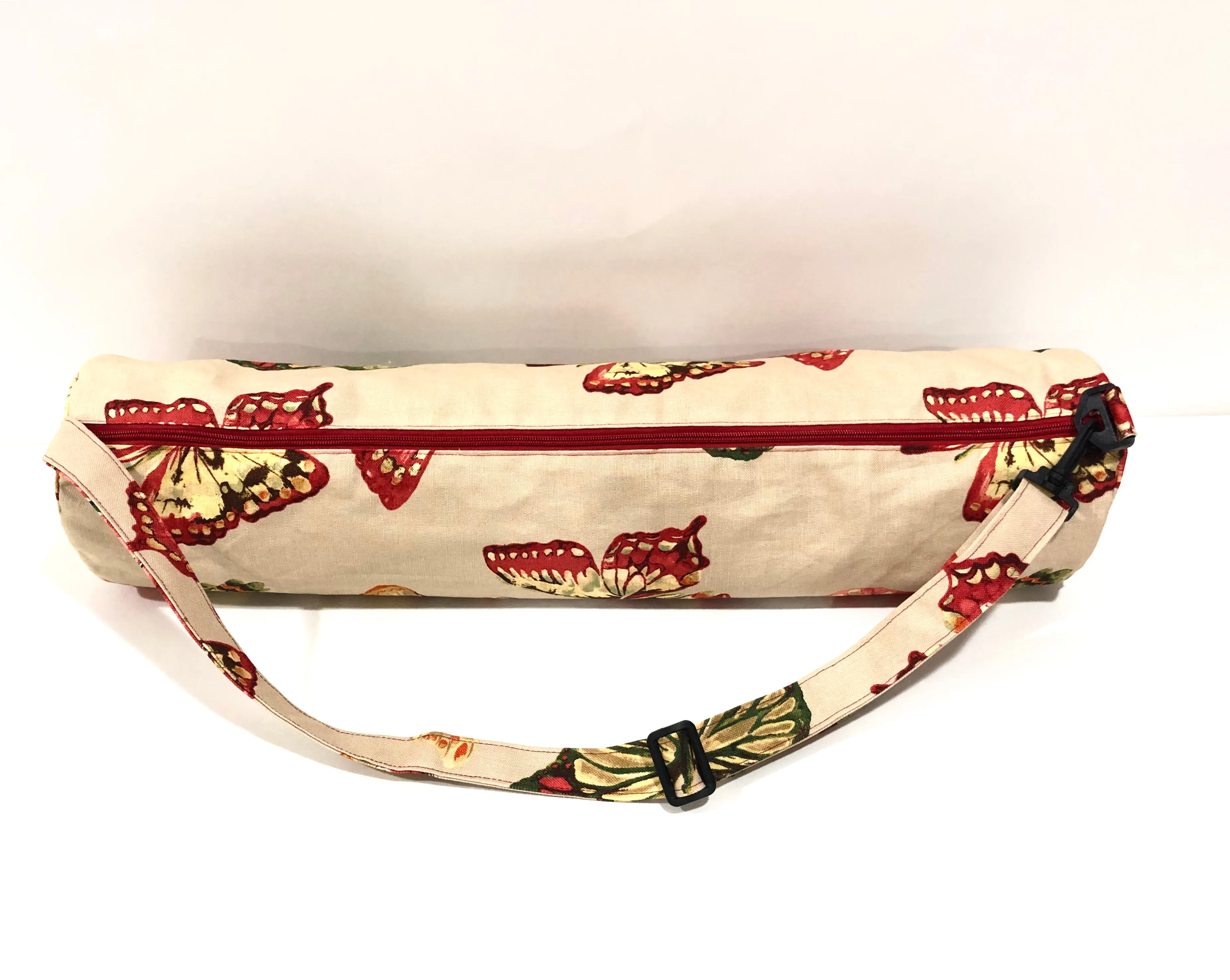 Yoga Bag with zipper pocket - Butterfly