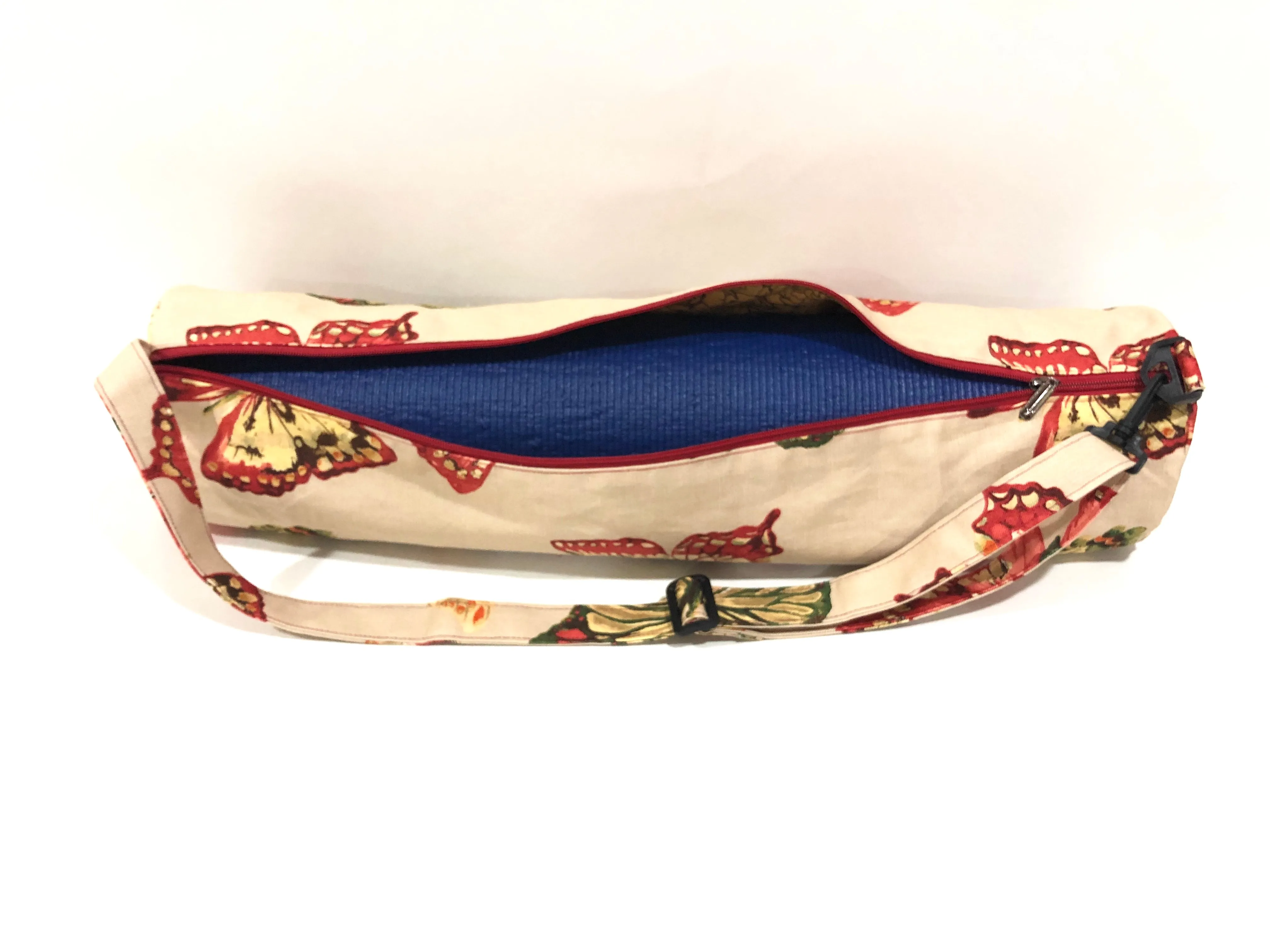 Yoga Bag with zipper pocket - Butterfly